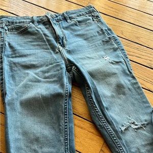 Light Wash High Rise Super Skinny Denim